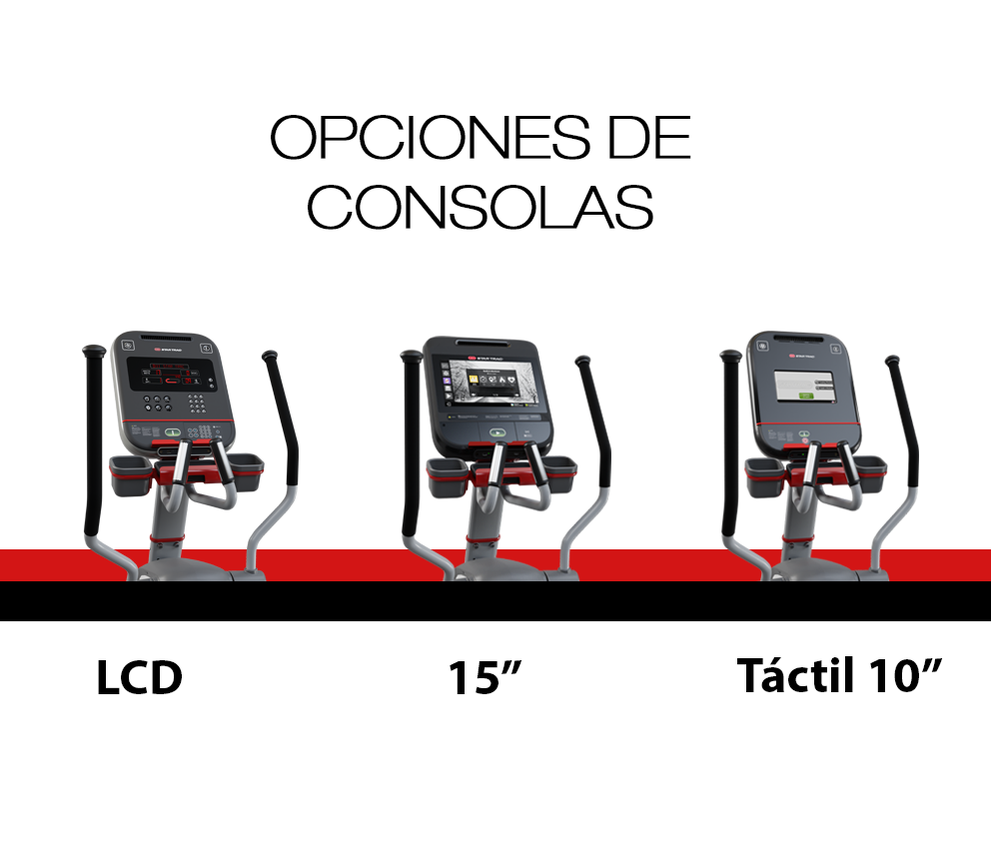 8CT - Star Trac Serie 8 Eliptica Consolas